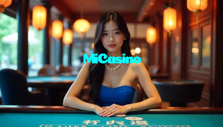 MiCasino casino presented on mobile device in Pakistan with slots and live games